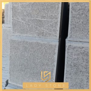 مرمریت لاشتر تیشهای – سنگ تزئینی خاکستری با رگهای طبیعی از معادن اصفهان، تولید Ladystoneco