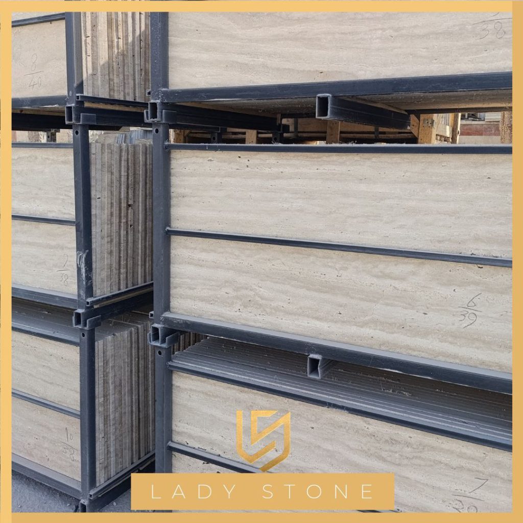 تراورتن موج‌دار هوند – سنگ تزئینی طبیعی با سطح مات از Ladystoneco 2